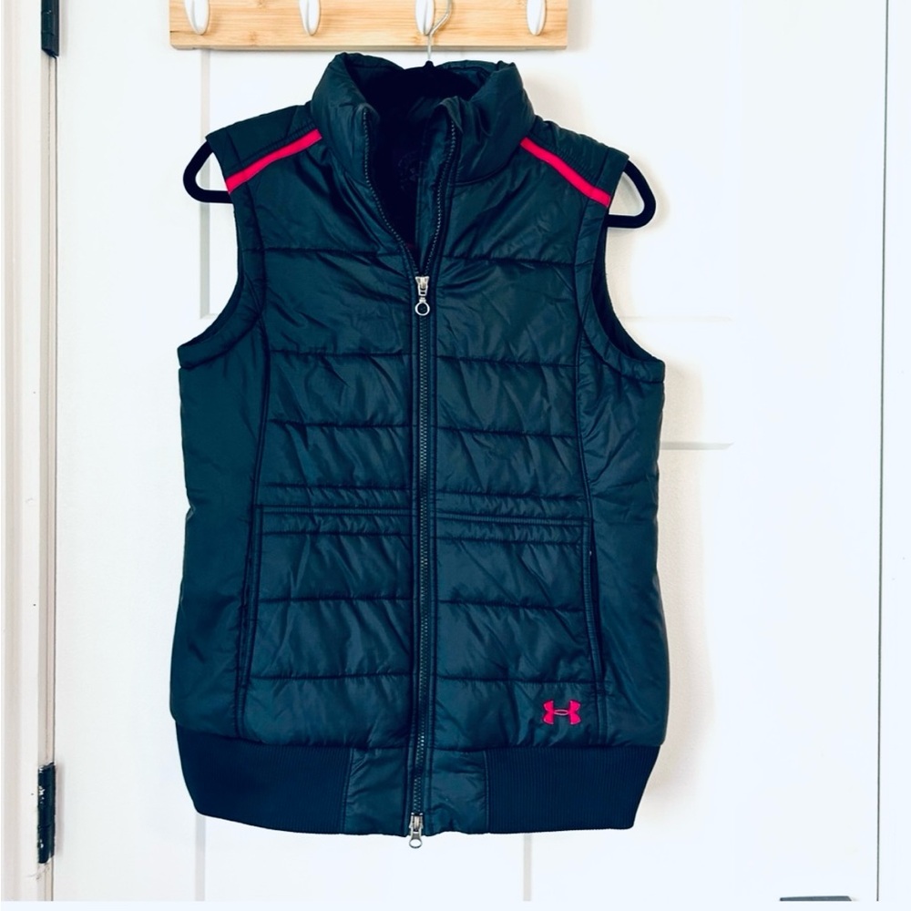 Under Armour black Vest with Pink Highlights